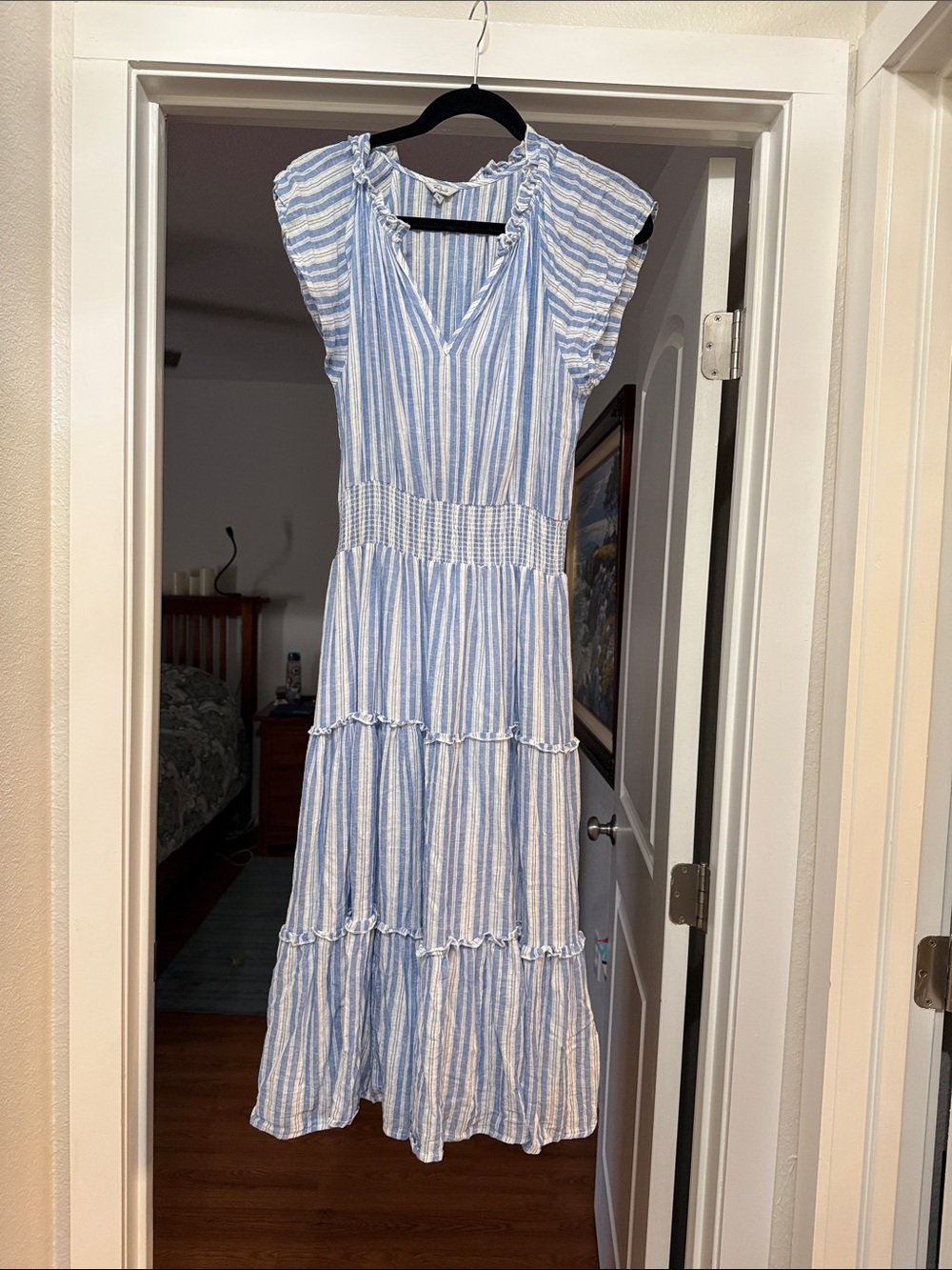 Rails Amellia Midi Dress in New Haven Stripe